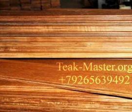 Обрезная доска тик - вариант 1