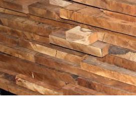 Обрезная доска тик - вариант 3