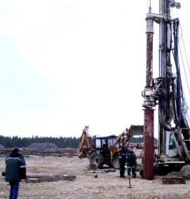 Обсадная труба для сваи - модель 1