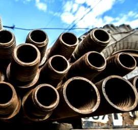 Обсадная труба под скважину - модель 3