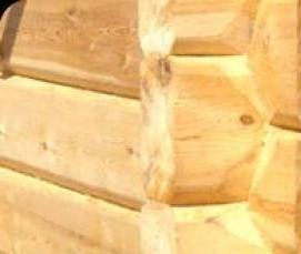 Обтесанное бревно - тип 2