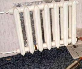 Очистка батарей отопления - тип 4