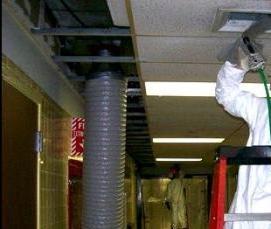 Очистка и дезинфекция приточной системы вентиляции - тип 1