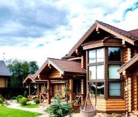 Оцилиндрованный сруб - тип 1