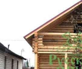 Оцилиндрованный сруб - тип 4