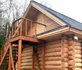 Оцилиндрованный сруб - тип 3