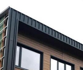 Оцинкованные панели фасадные - модель 2