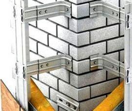 Оцинкованные подсистемы для фасада - модель 1