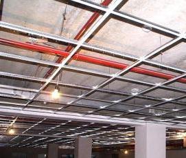 Оцинкованные подвесные потолки - тип 1