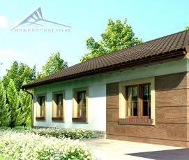 Одноэтажные домокомплекты - тип 1