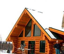 Одноэтажный сруб - модель 1