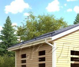 Одноэтажный сруб - модель 4