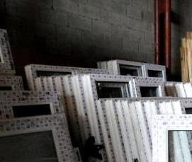 Однокамерное пластиковое окно - модель 1