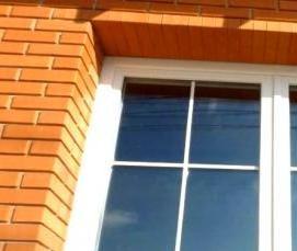 Однокамерное пластиковое окно - модель 4