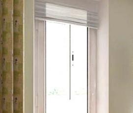 Однокамерные алюминиевые окна - вариант 3