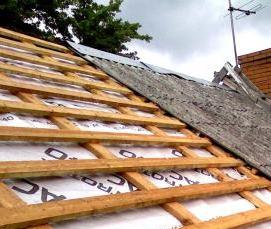 Односкатная мягкая кровля - тип 4