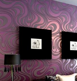 Однотонные бумажные обои - модель 2