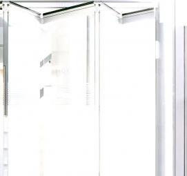 Офисная перегородка гармошка - тип 1