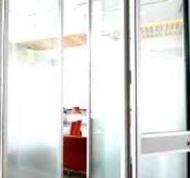 Офисная перегородка гармошка - тип 2