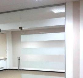 Офисные перегородки из оргстекла - вариант 3