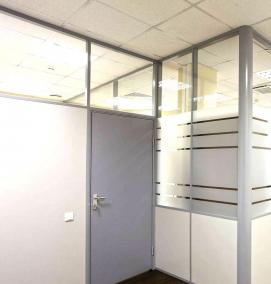 Офисные перегородки с шумоизоляцией - вариант 3
