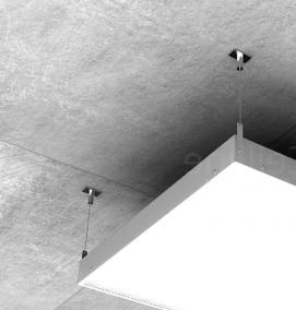 Офисный светодиодный потолочный светильник армстронг 40w 4800lm - вариант 1