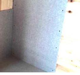 Огнеупорные панели для печей и каминов листовые - модель 3