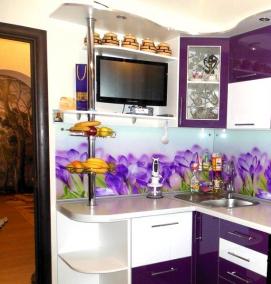 Огнеупорный фартук для кухни - модель 1