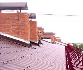 Ограждение эксплуатируемой кровли - модель 4