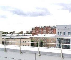 Ограждение эксплуатируемой кровли - модель 2