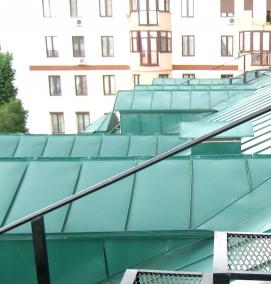 Ограждение кровли - модель 4