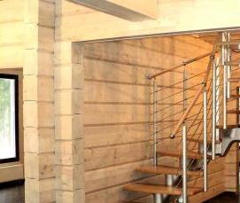 Ограждение модульной лестницы - модель 2