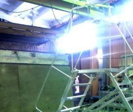 Ограждения переходной лестницы - вариант 4