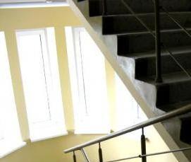 Ограждения стальных лестниц - вариант 4