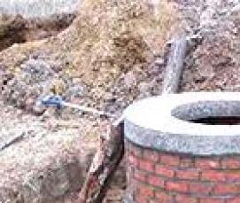 Оклеечная гидроизоляция колодцев - вариант 4