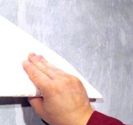 Оклейка потолка стеклохолстом - тип 3