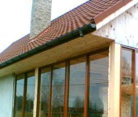 Оконные рамы из поликарбоната - тип 3