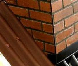 Ондулин для стен - модель 2