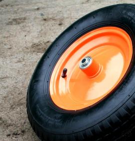 Ось для двухколесной садовой тележки - модель 3