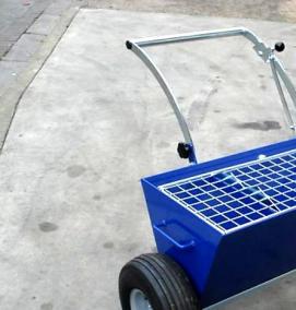 Ось для двухколесной садовой тележки - модель 2