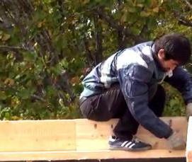 Осб на деревянный пол - модель 3