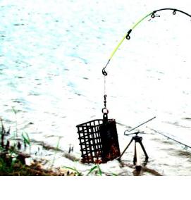 Оснастка фидера с кормушкой на течении - тип 4