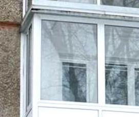 Остекление из алюминия - тип 4