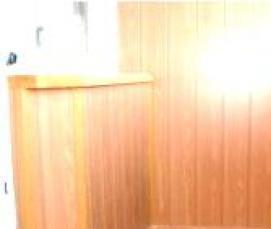 Отделка балкона пробковым покрытием - модель 1