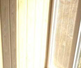 Отделка балкона пробковым покрытием - модель 2