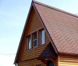 Отделка дома металлическим ом - вариант 3