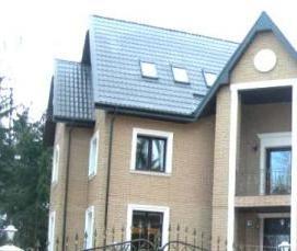 Отделка фасада облицовочным камнем - вариант 3