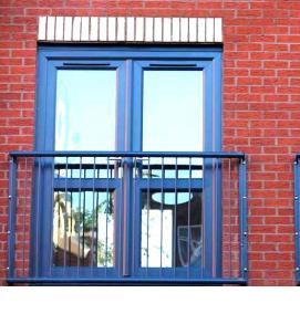 Отделка французского балкона - вариант 3