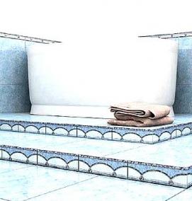 Отделка керамической плиткой - тип 3