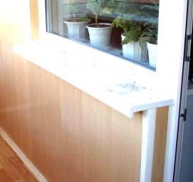 Отделка панелями пвх - модель 1